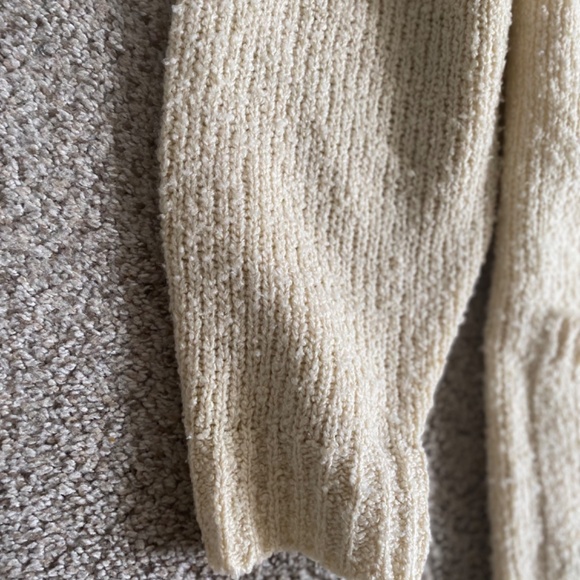 Western Connection Women’s Cream Long Sleeve Cardigan Size M - Picture 6 of 13